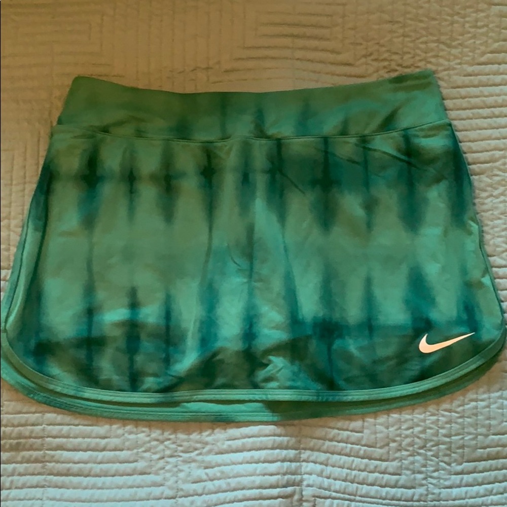 Green Nike Tennis Skirt